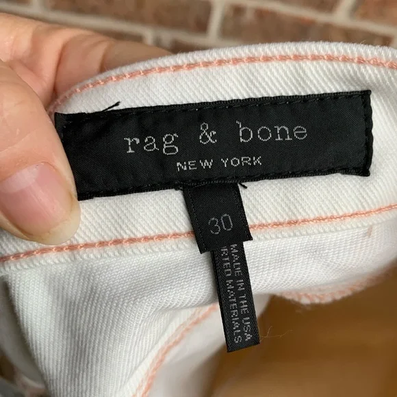 Rag & Bone Ellie Floral Denim Shorts - Picture 6 of 8